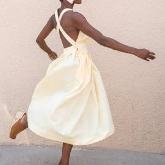 Electric Feathers traveling pinafore dress - Picture 4 of 8